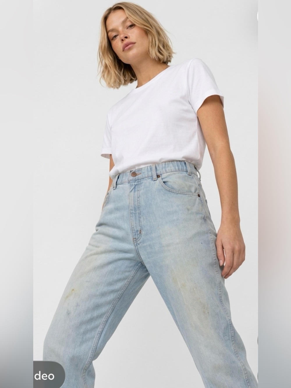 High-Rise Light Wash Women’s Jeans